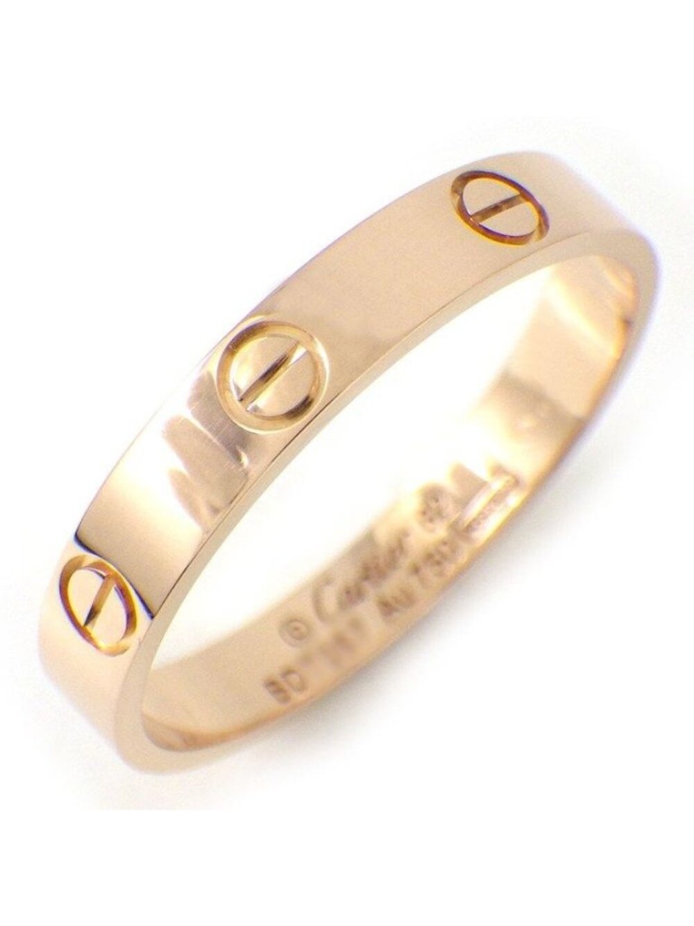 Cartier Ring Love Small Model SM 18K Pink Gold 62
